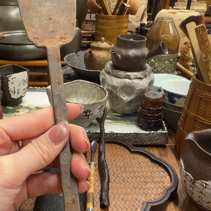 铁灰铲茶器茶器茶器