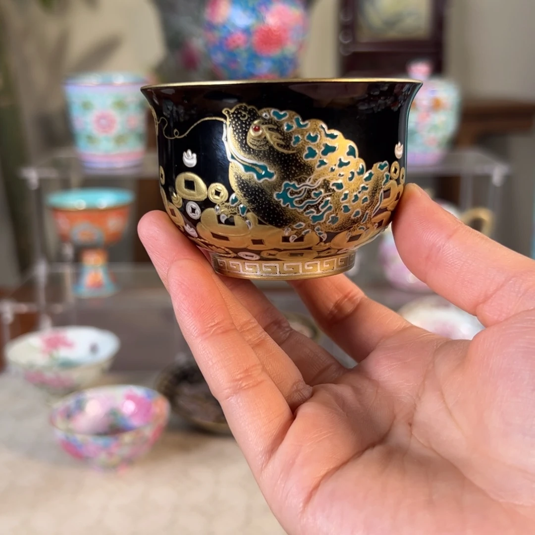 纯手工手绘 高端茶器