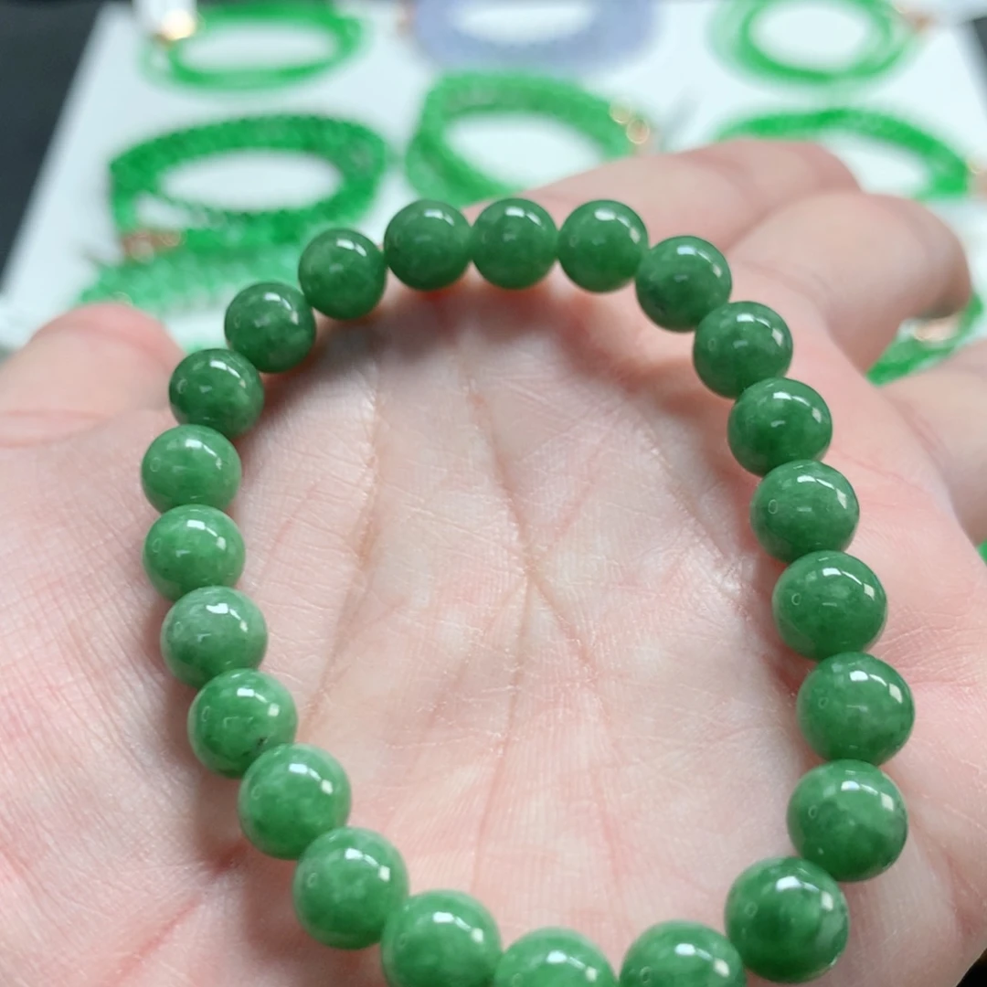 翡翠未镶嵌手链翡翠
