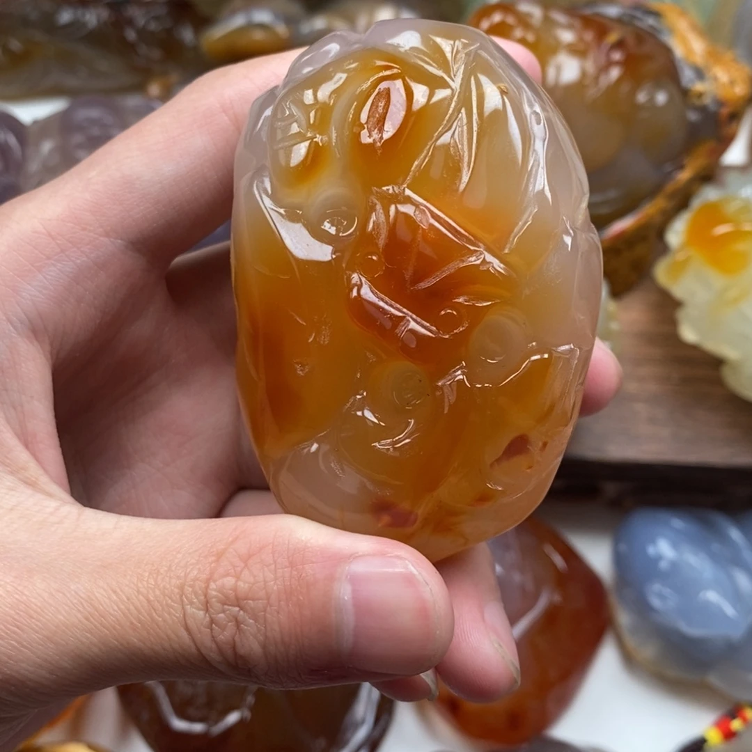 玛瑙/玉髓未镶嵌颈饰