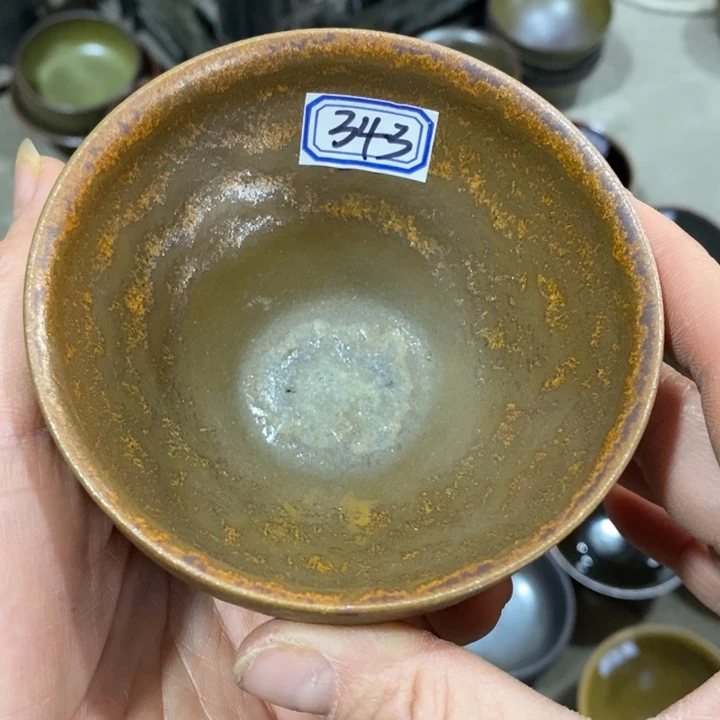 茶盏建阳建盏微瑕柴烧