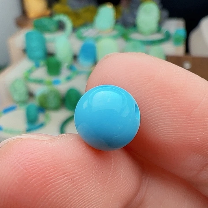 绿松石未镶嵌主播万珍