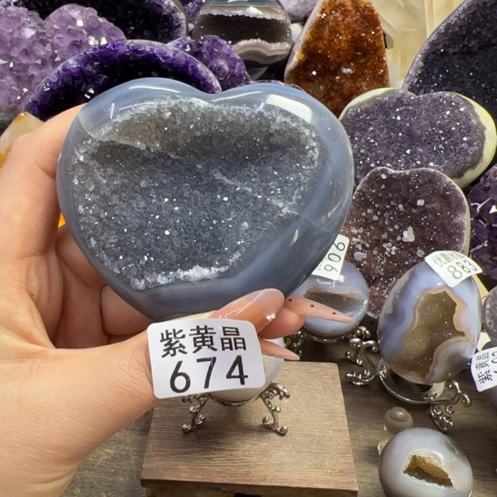 未镶嵌大型摆件（非配饰）紫晶674