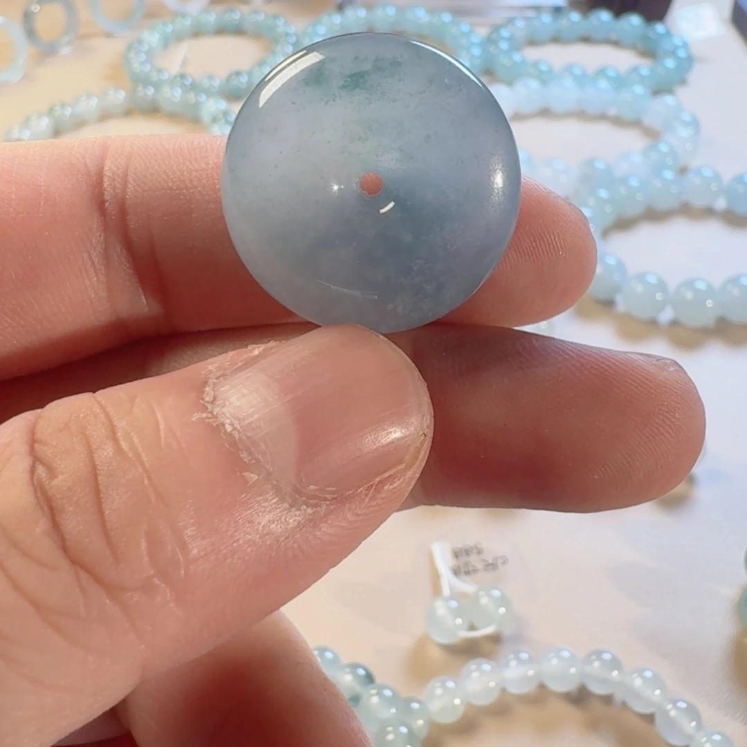 吊坠(不含链)未镶嵌翡翠天然缅甸A货翡翠