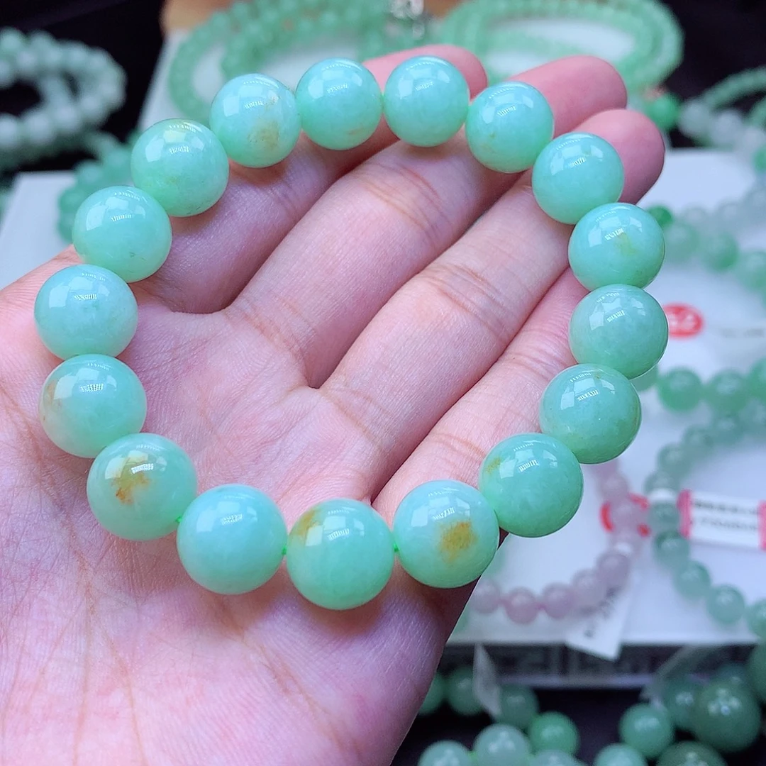 翡翠未镶嵌毛衣链