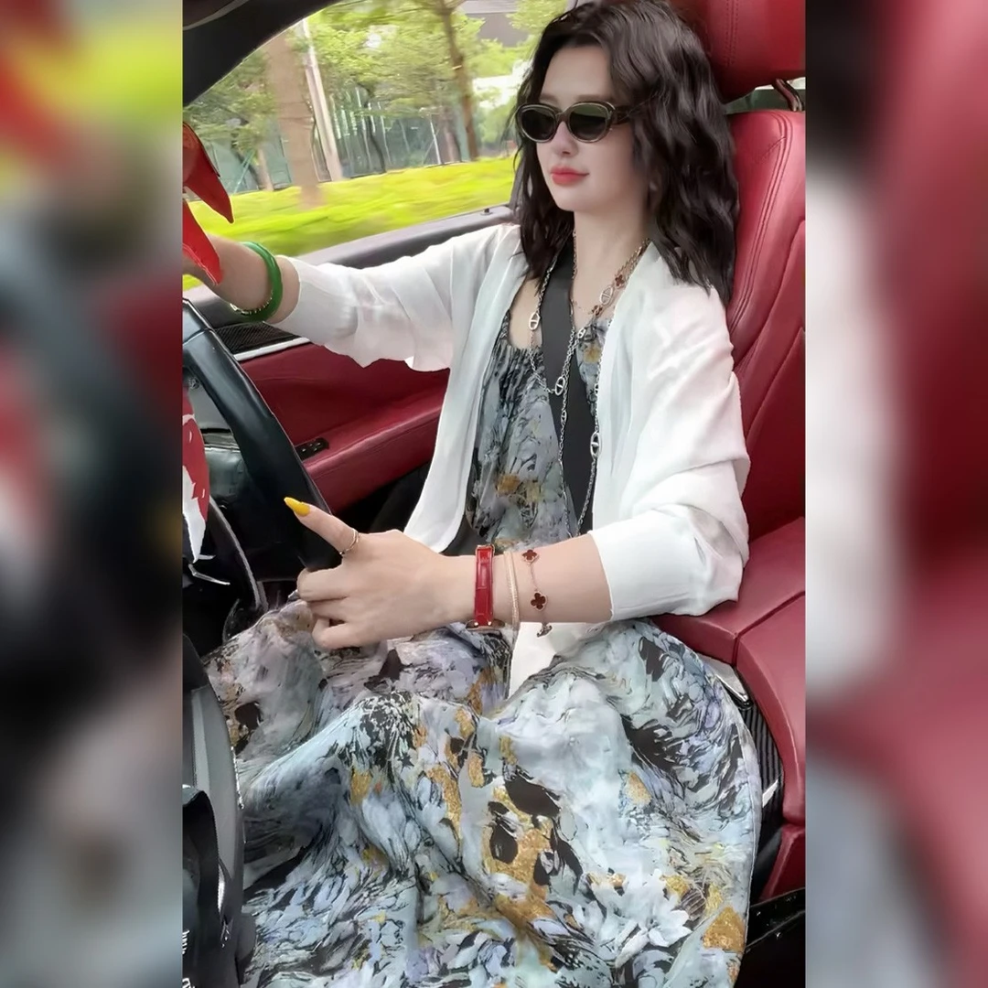 【Linda姐高端线】夏季薄款网红时尚百搭吊带裙连衣裙AA5LYH0701