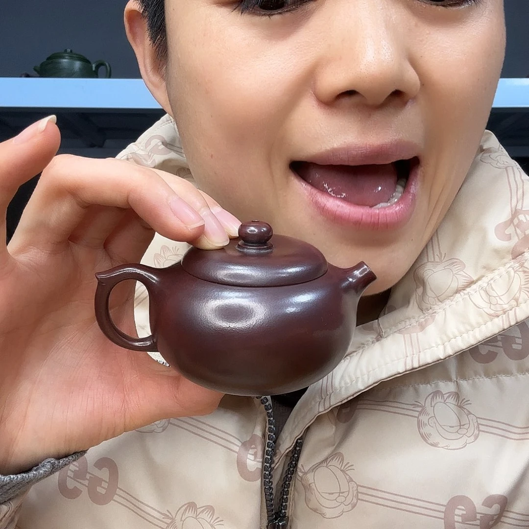 紫砂茶壶民间手艺人全手工制作