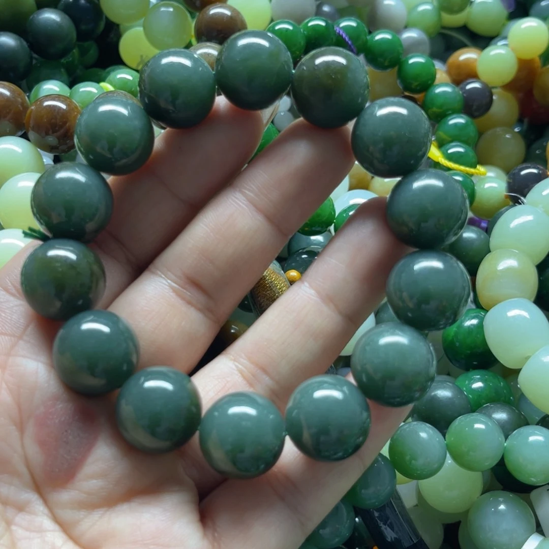 和田玉手链未镶嵌