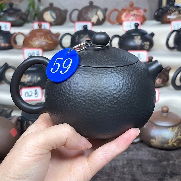 400毫升福利款纯手工锤纹西施壶