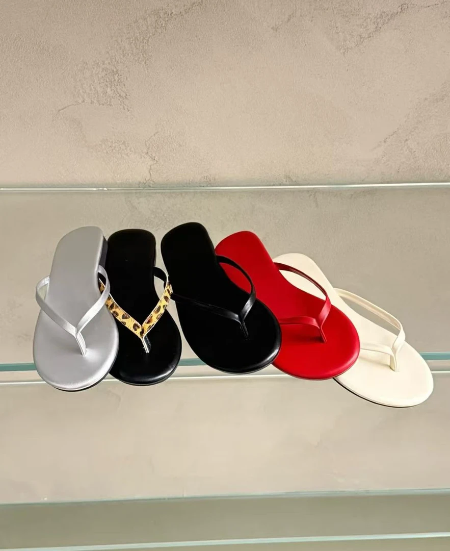 pu人字拖 夏季防滑复古百搭网红时尚极简高级感个性