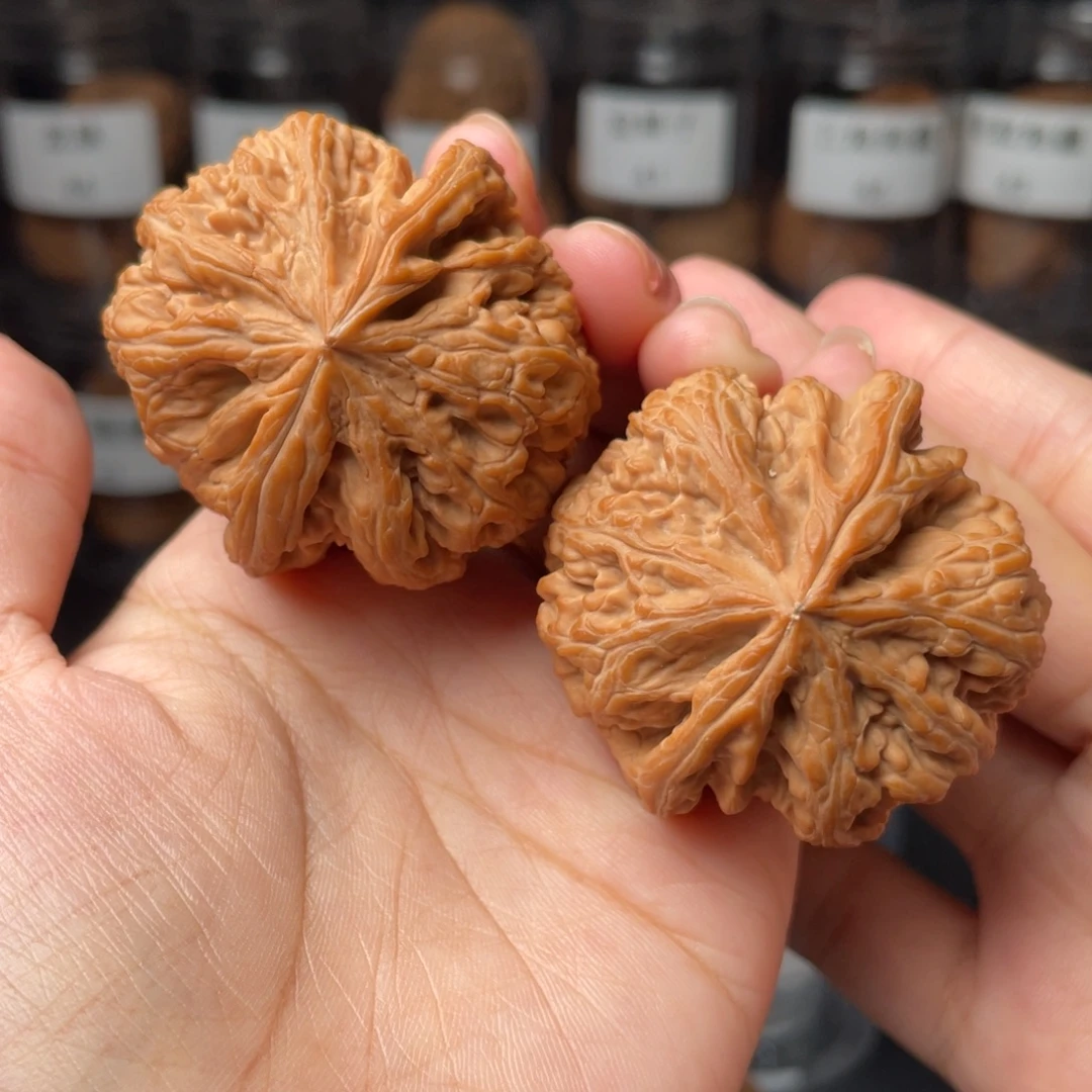 囧***架把件文玩核桃全品45粗筋