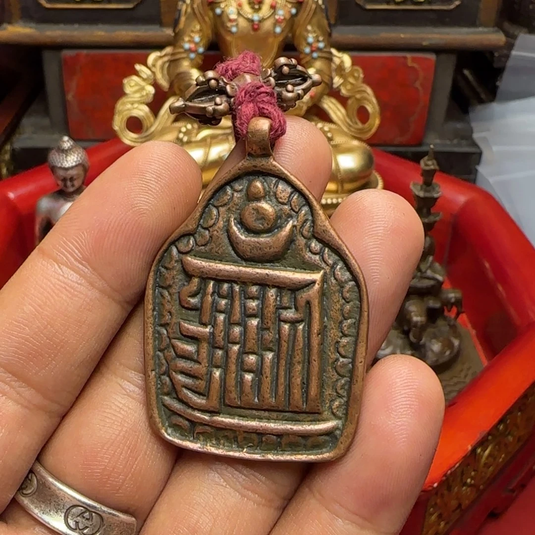 天***王泥塑藏式风格小元素