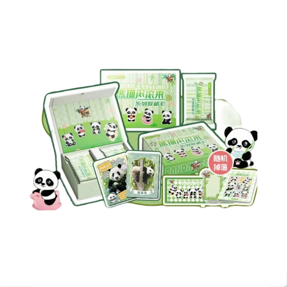 小芒 【熊猫滚滚来】系列卡牌收藏（代拆