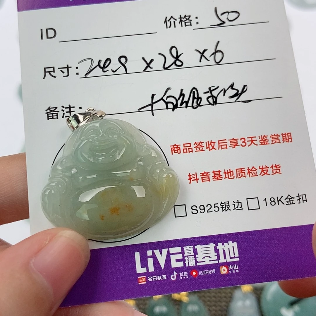 颈饰未镶嵌翡翠翡翠