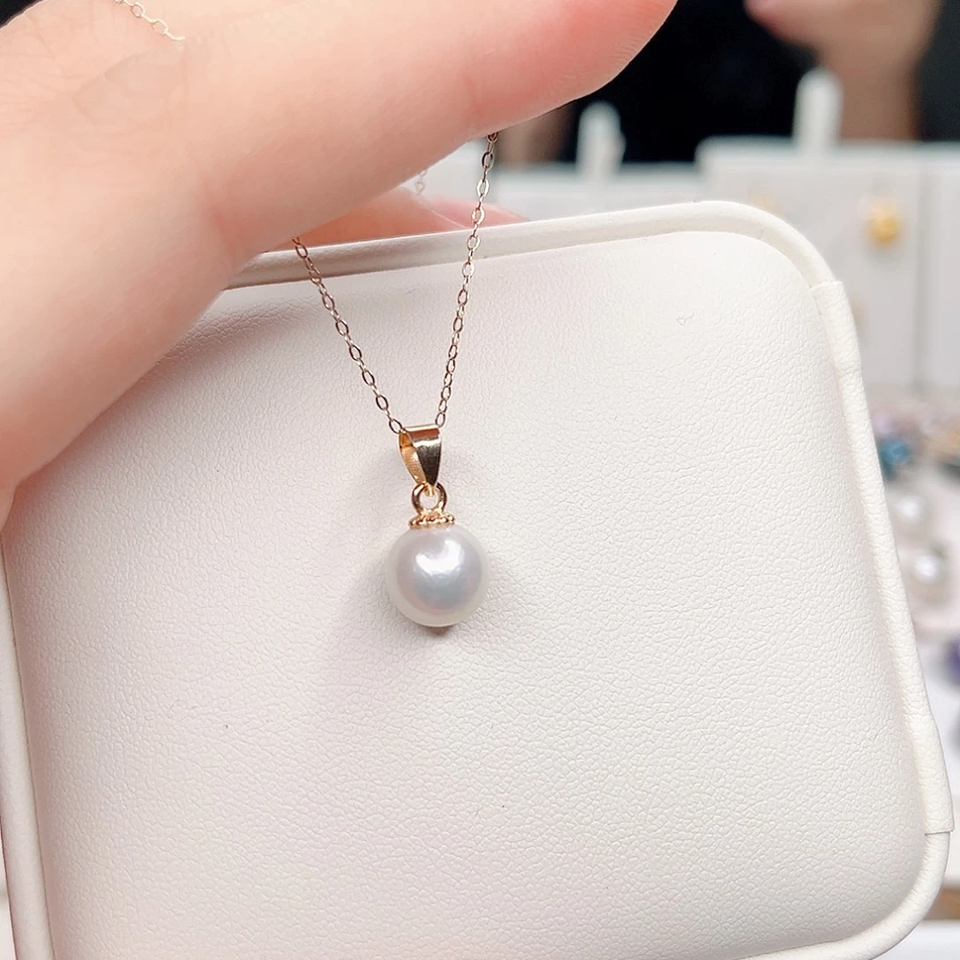 吊坠(赠链)淡水珍珠合金