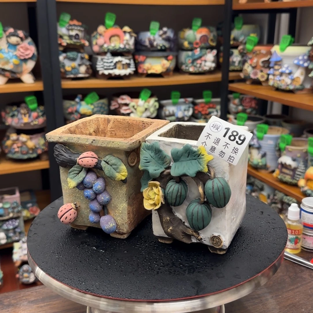 【闪购商品】陶瓷粗陶手捏