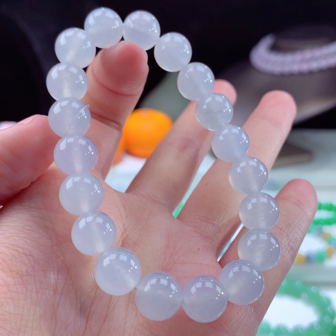 翡翠手链未镶嵌卡10mm