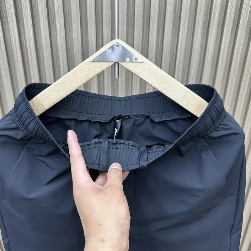 夏季常规款中腰五分裤速干短裤运动透气休闲裤纯欲风裤子防蚊轻薄