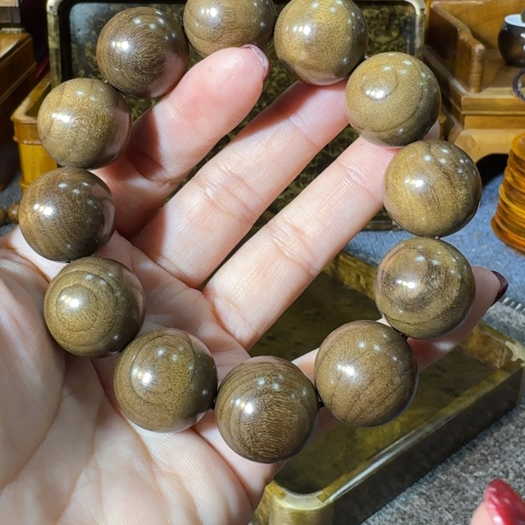 阴沉木乌木福利手串2.0m 12