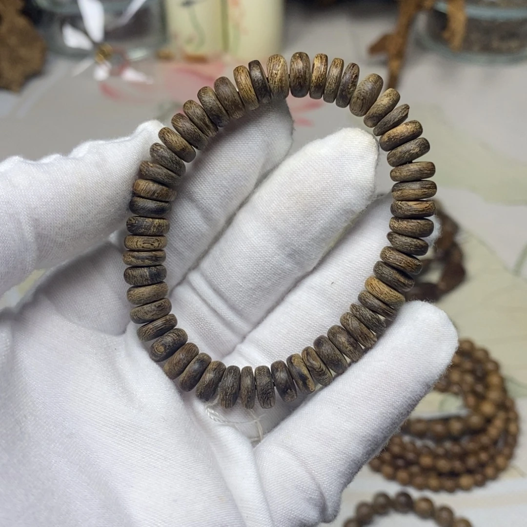 沉香手串柬埔寨 片片 7.1克