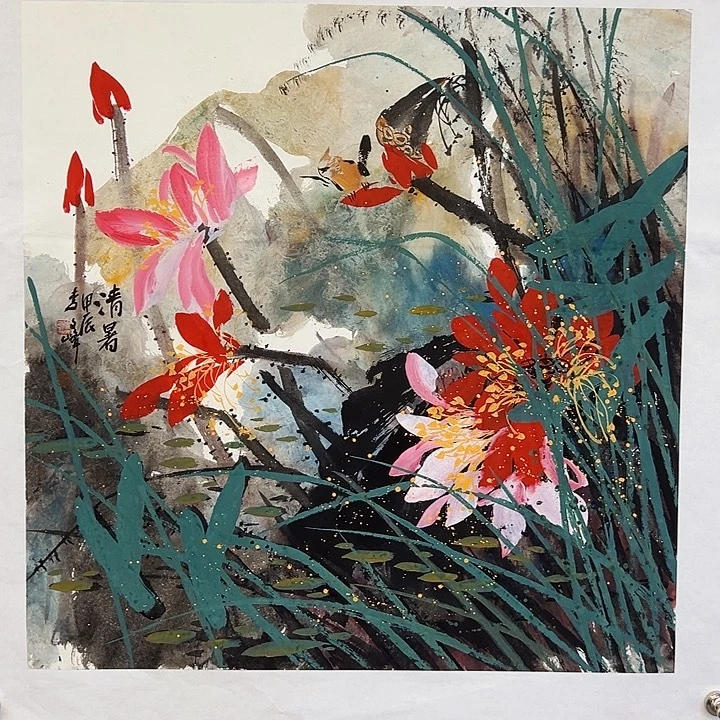 国画李文峰的作品