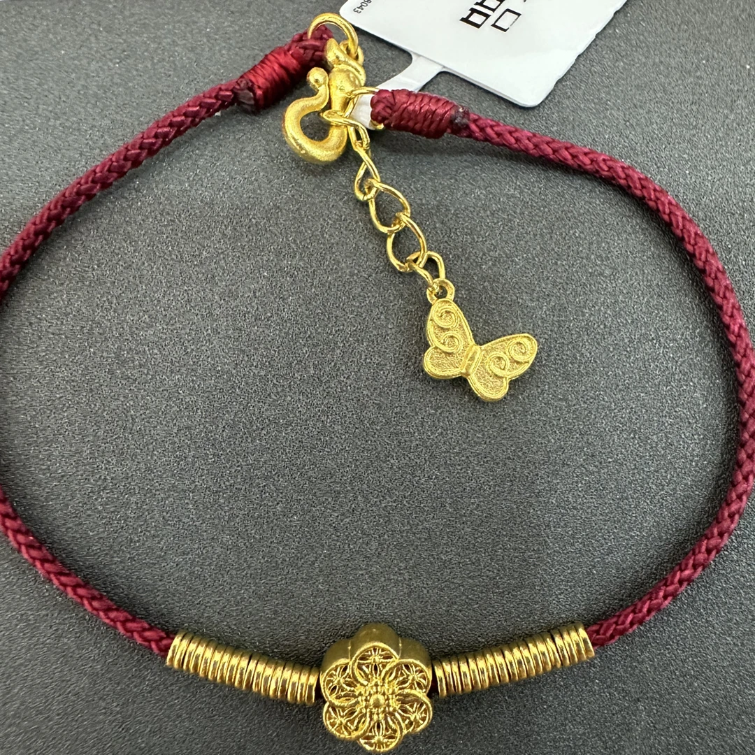 【夏夏专享】足金999 蝴蝶月饼 GP 3.7 攒金有道