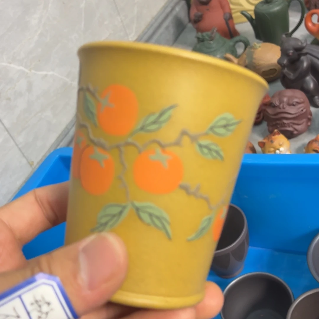 茶杯紫砂瑕疵不退不换介意勿拍