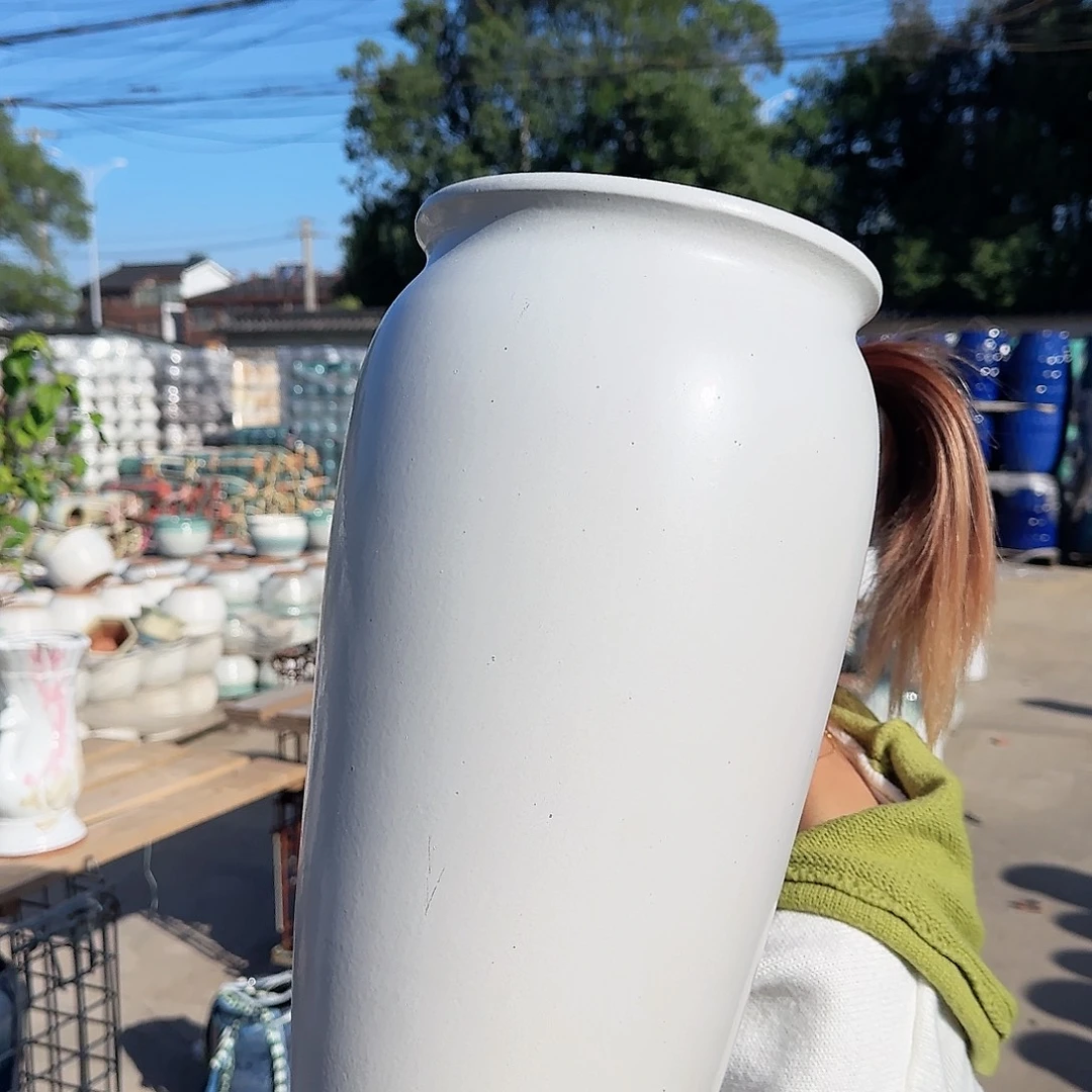 王嫂花盆1023-龙大白高40口22