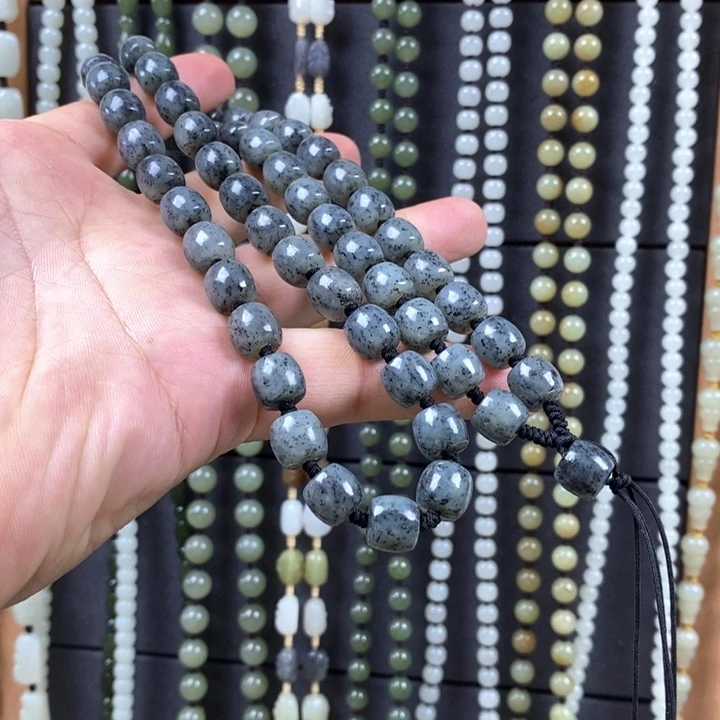 星***瀚和田玉未镶嵌项链和田玉项链