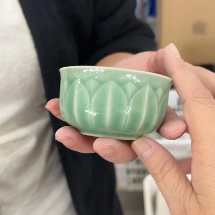 云间青瓷龙泉小米茶器