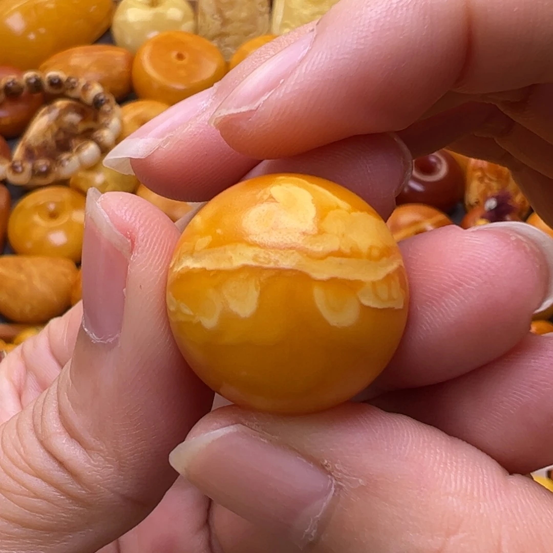 蜜蜡未镶嵌裸石22.3加