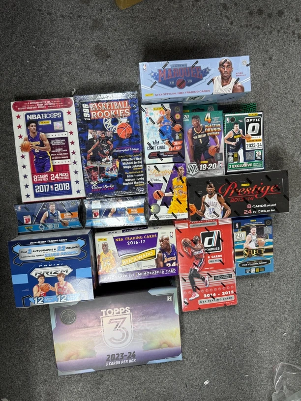 帕尼尼 Panini NBA 篮球 球星卡 盲盒 无限火力 高端版（盲盒代拆）