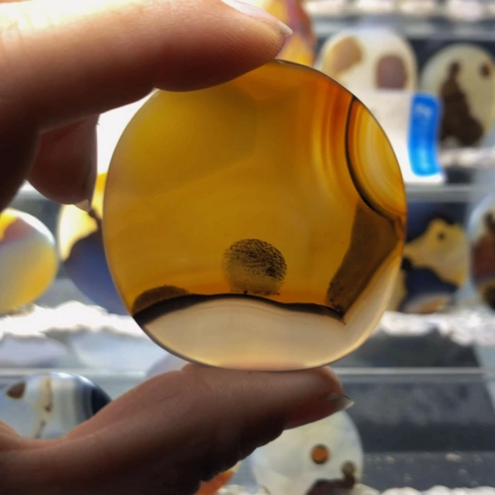 合金玛瑙/玉髓珠宝奇石86