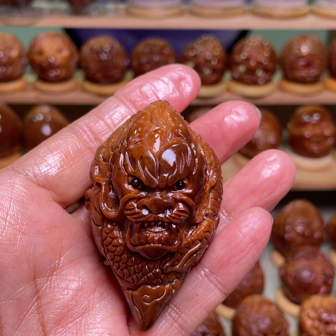 橄榄核手串/手链龙一颗