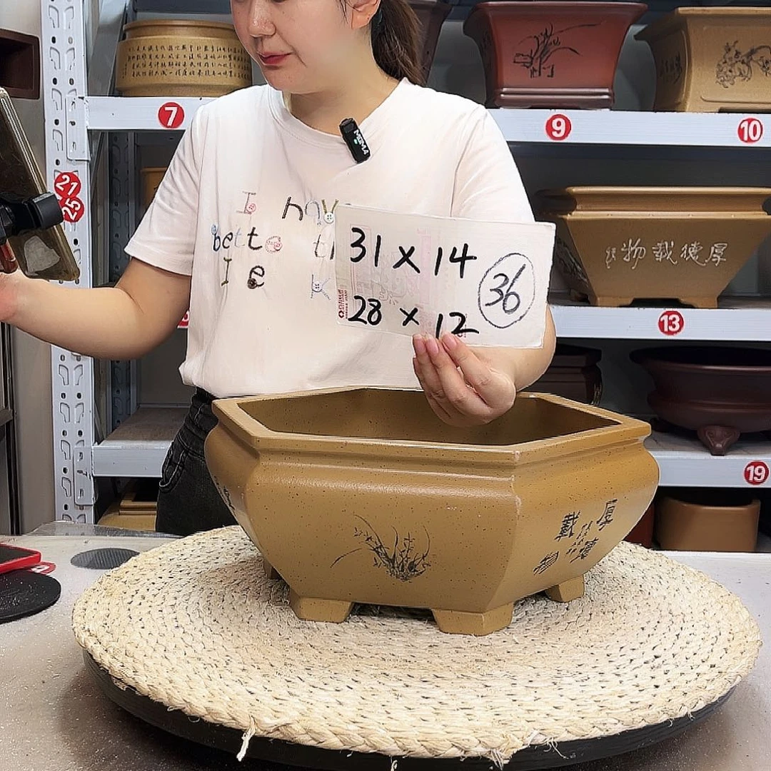 花盆紫砂紫砂花盆