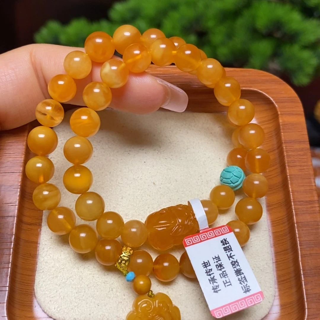 【闪购商品】手链蜜蜡未镶嵌手串