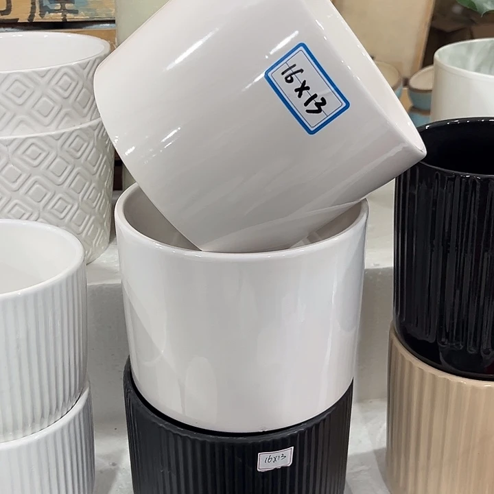 有孔！福利价陶瓷花盆全场10包邮