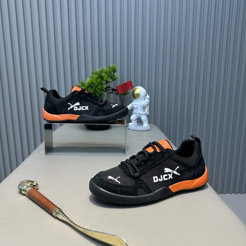 2025夏季新款透气网面休闲百搭轻便舒适透网低帮系带拼色潮男鞋