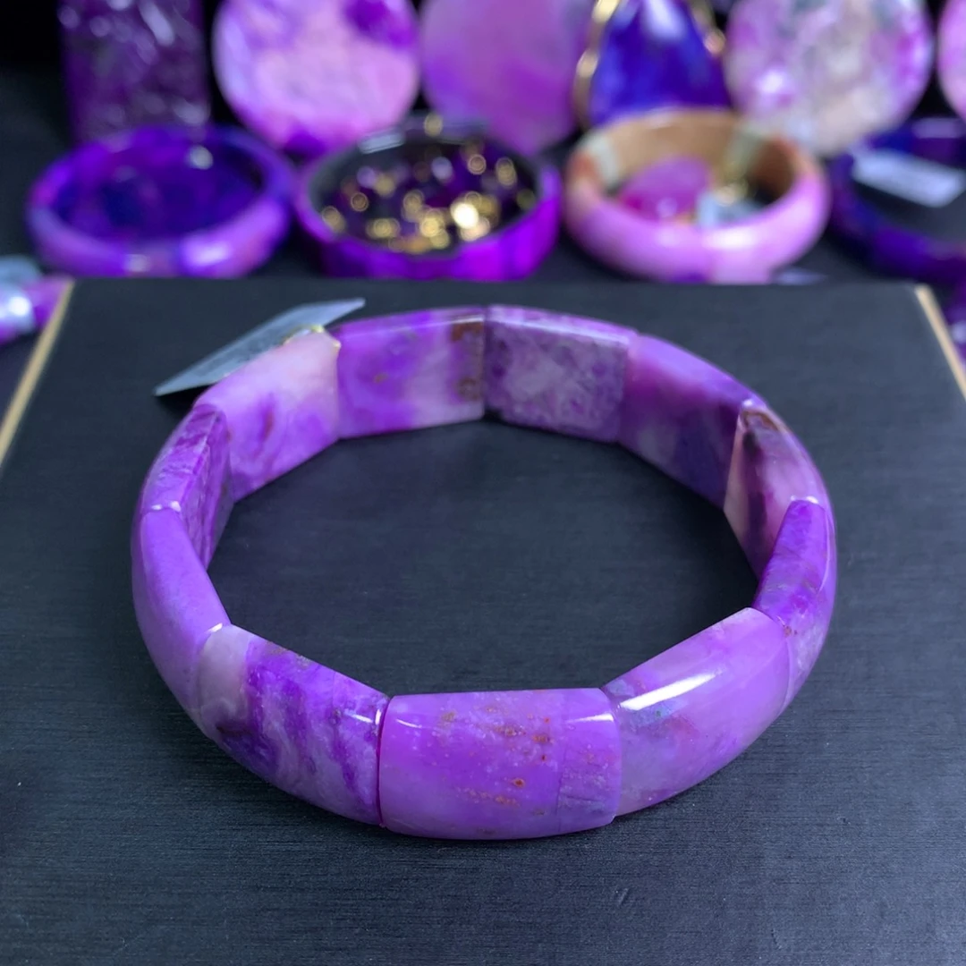 苏纪石（舒俱来）未镶嵌紫樱花手牌