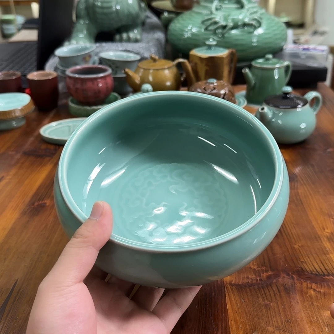 小仲青瓷茶器微瑕8473