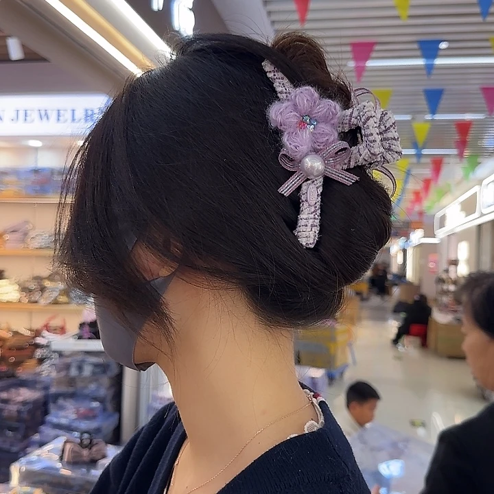 三醋酯纤维紫色抓高货-88