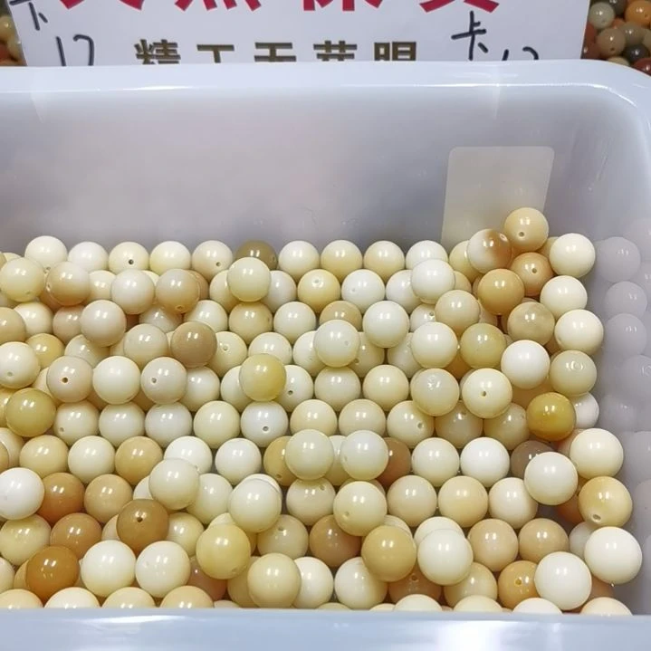 白玉菩提手串14mm白玉菩提老果150颗