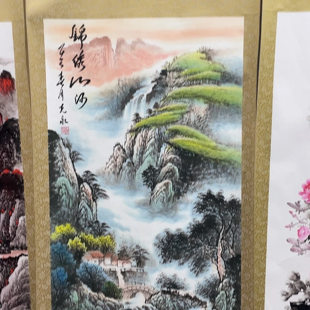 国画老师手笔手绘作品y