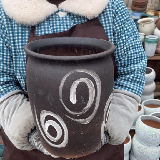 红陶口20高25正品