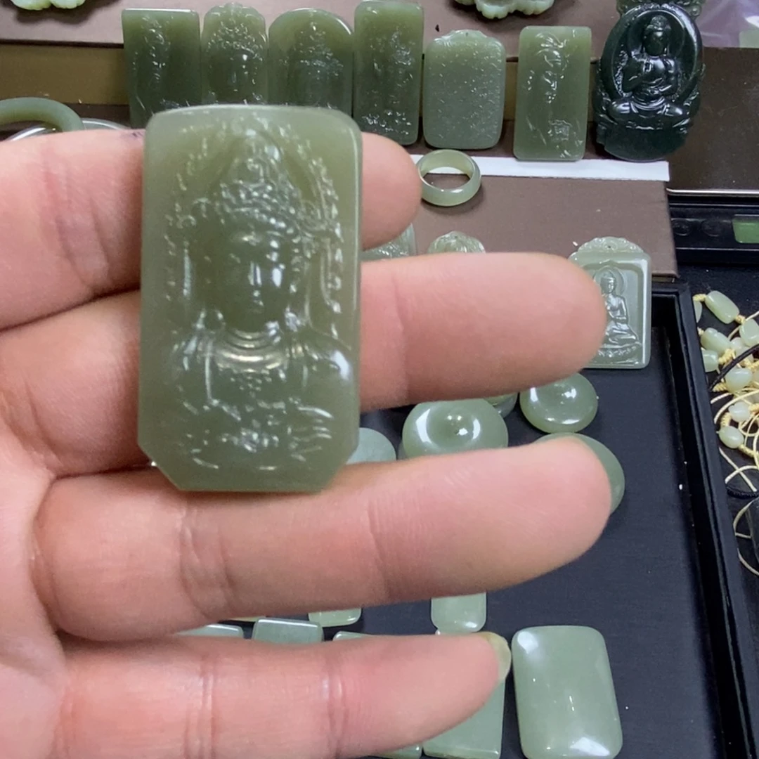颈饰未镶嵌和田玉༺****༻024