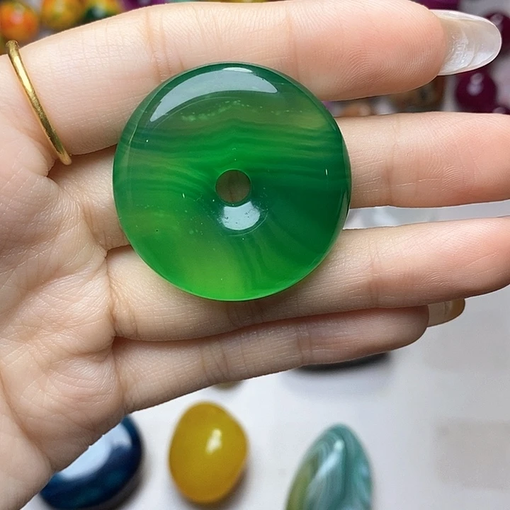 玛瑙/玉髓吊坠(不含链)未镶嵌爱****师