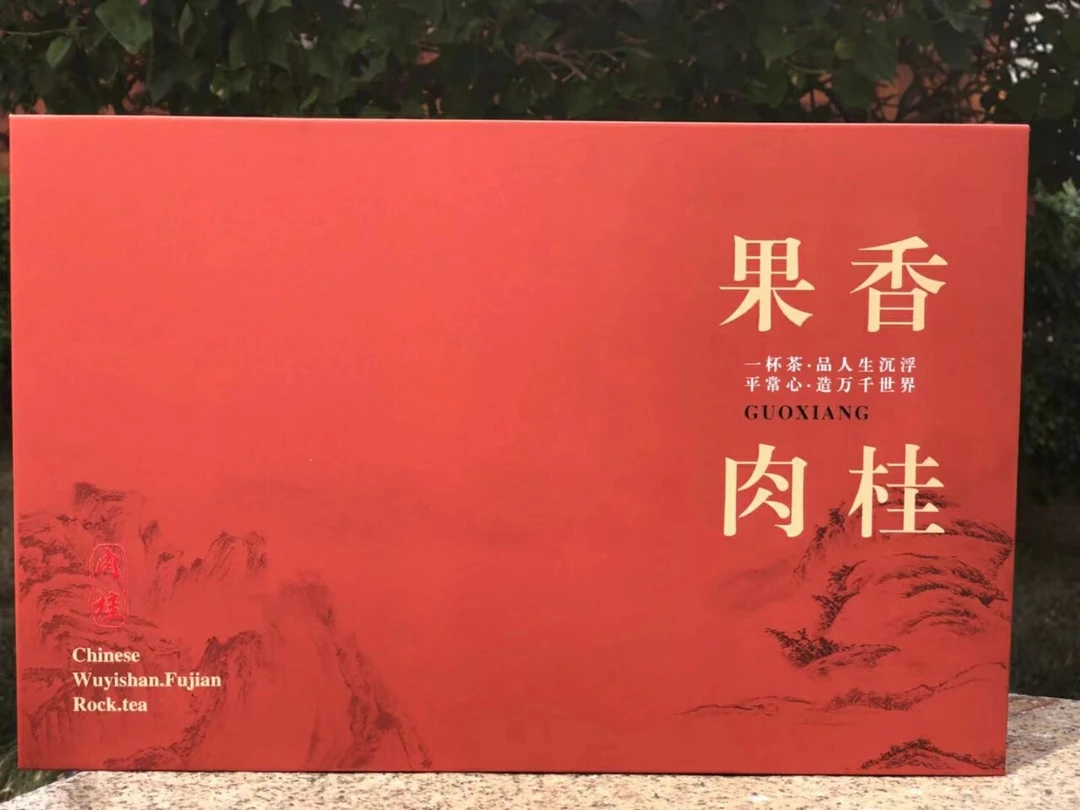 果香肉桂正宗武夷山岩茶大红袍茶叶浓香型乌龙茶礼盒装礼盒250g