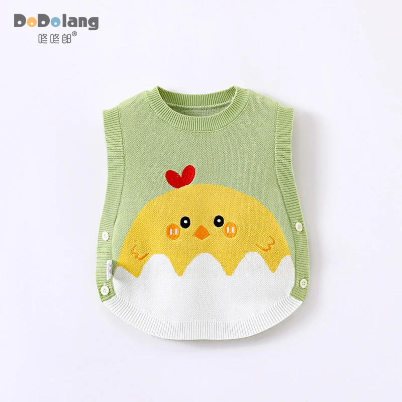 春季宝宝女童男童针织衫套头毛衣毛衫秋装常规马甲