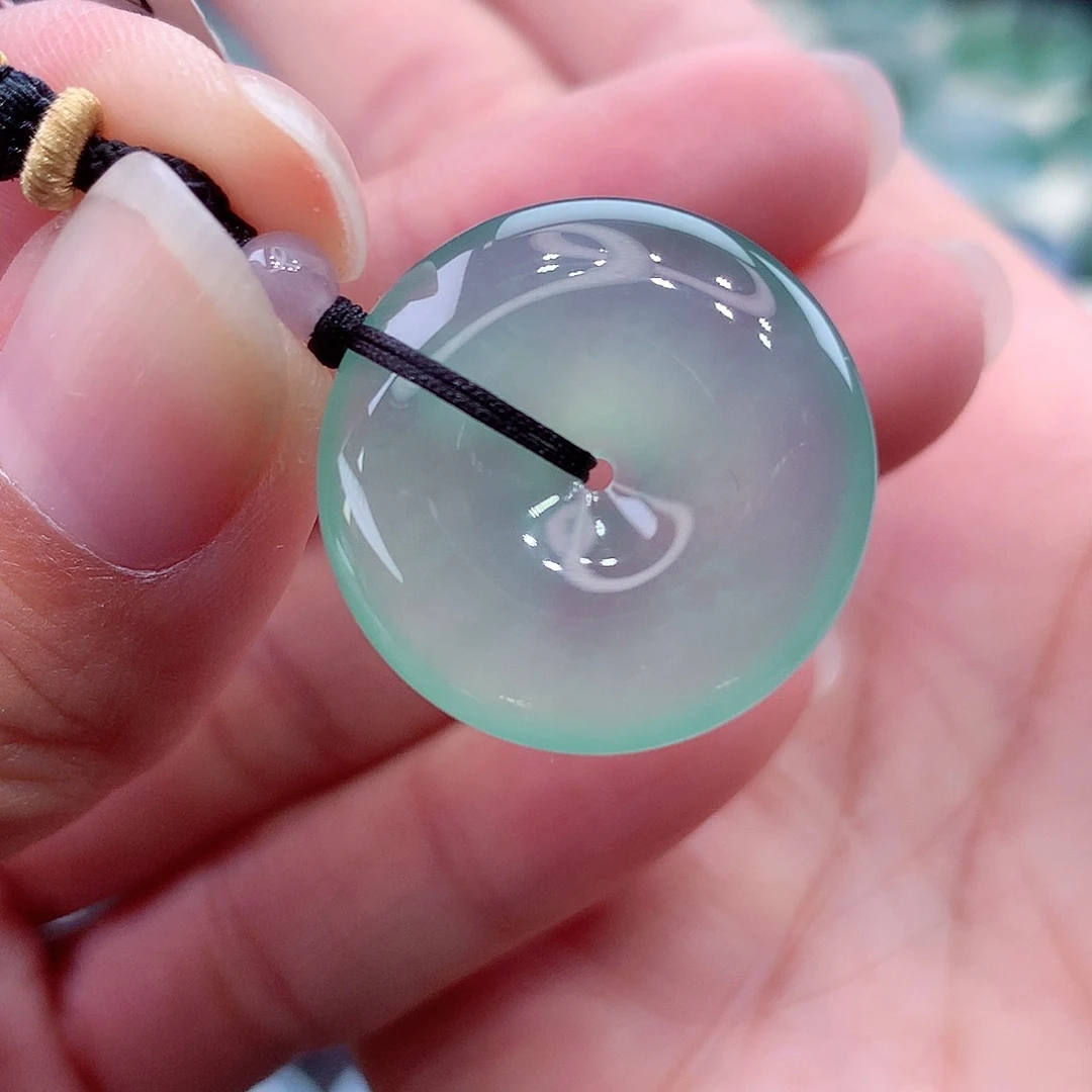 颈饰未镶嵌翡翠编号72尺寸22.7-5.7