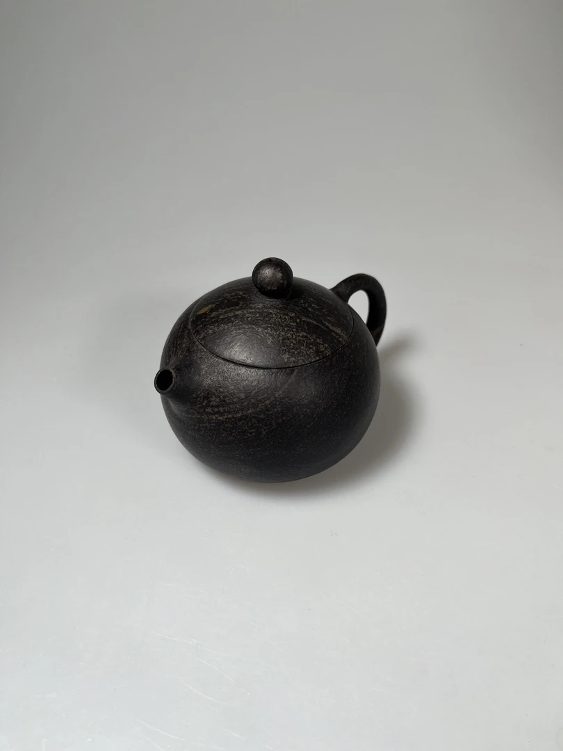 经典壶严选系列《木纹西施》180ml高透高玉化薄胎冰碛岩石茶壶精美